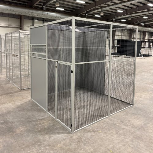 Hliníková voliéra - elox