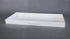 Šuplík plastový bílý 110 x 60 cm