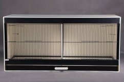 Plastová bednová klec 100 cm s přepážkou