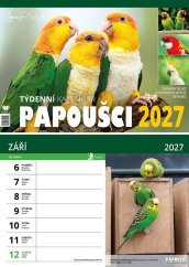Kalendář PAPOUŠCI CZ 2027