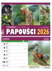Kalendář PAPOUŠCI 2026