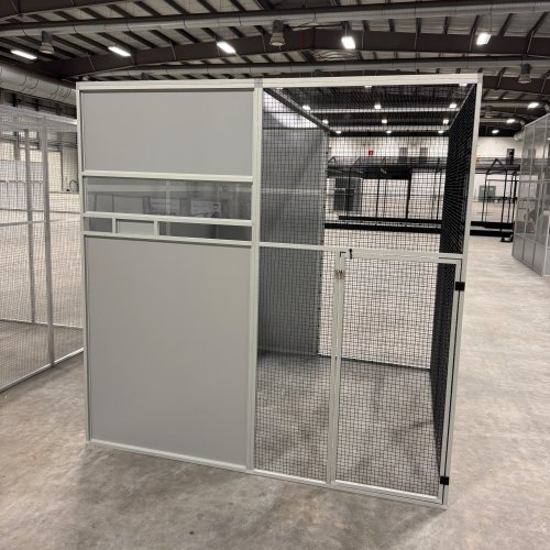 Hliníková voliéra - elox