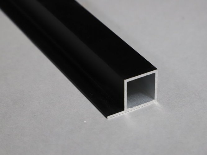 Hliníkový profil černý elox HP20P1če - Délka: 3m