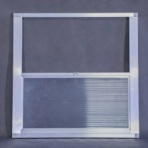 Výletové okno 60 x 60 cm - Zvoliť typ výplne: Číry polykarbonát