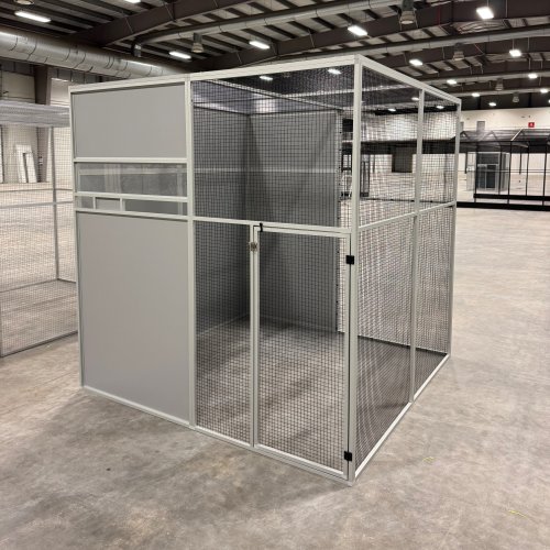 Hliníková voliéra - elox