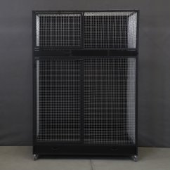 Izbová voliera PV05 čierny elox