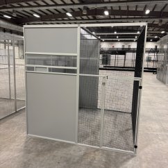 Hliníková voliéra - elox