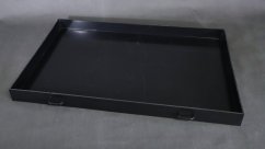 Šuflík plastový čierny 90 x 50 cm
