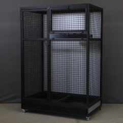 Izbová voliera PV07 čierny elox, černé síta