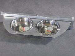 Otočný kŕmny pult s dvoma miskami 1500 ml