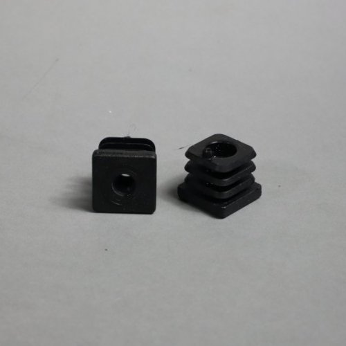 Plastová zátka 25 mm černá s plastovým závitem