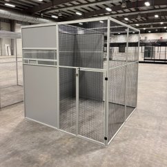 Hliníková voliéra - elox