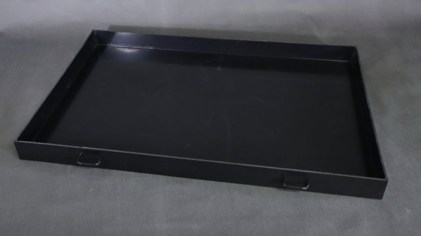 Šuflík plastový čierny 120 x 70 cm
