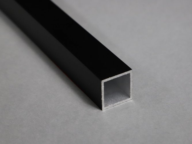 Hliníkový profil černý elox HP20če - Délka: 2m