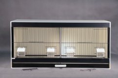 Plastová bednová klec 100 cm s přepážkou