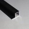 Hliníkový profil čierny elox HP20P1če