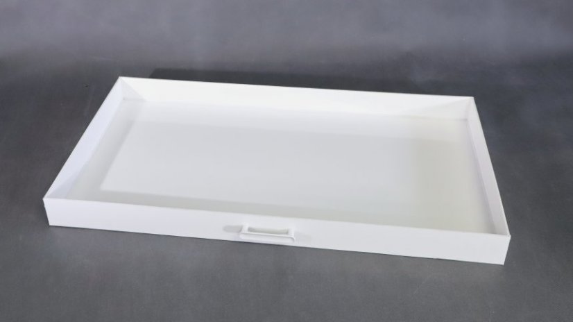 Šuflík plastový biely 90 x 40 cm