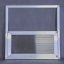 Výletové okno 80 x 60 cm - Zvoliť typ výplne: Bronzový polykarbonát