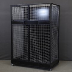 Izbová voliera PV05 čierny elox