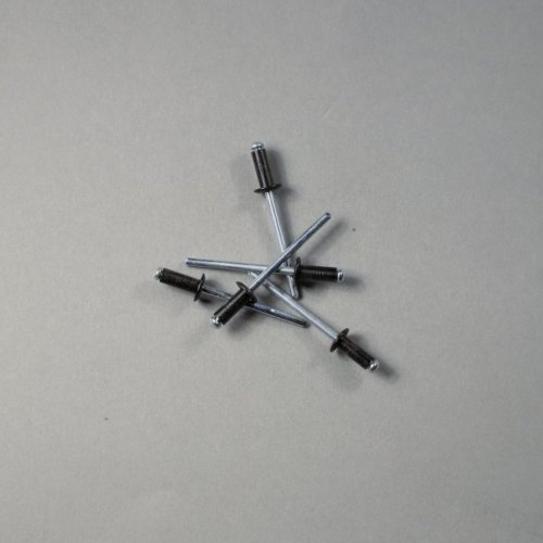 Trhací nýty 4 x 10 mm - černý - Množství: 500 ks