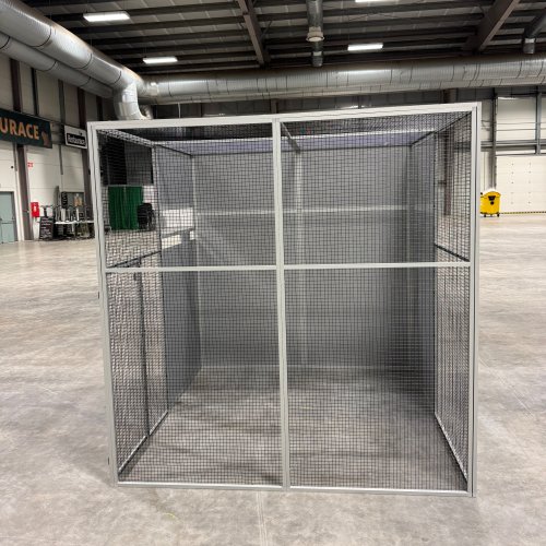 Hliníková voliéra - elox