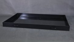 Šuflík plastový čierny 90 x 50 cm